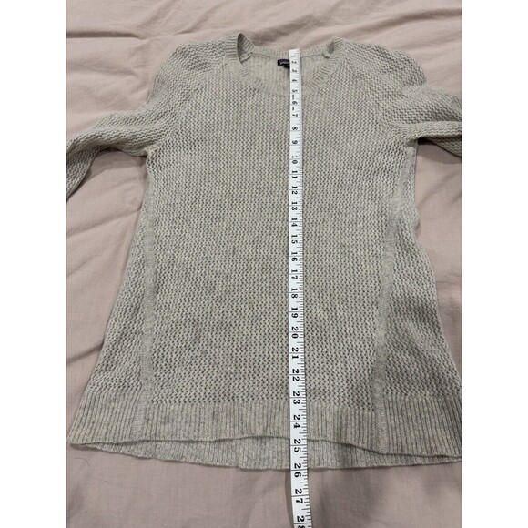 Patagonia Womens XS Recycled Cashmere Sweater Beige Baselayer Knit Crewneck - Picture 7 of 8